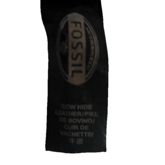 Fossil Red Leather Wristlet Wallet Minimalist Zip Around Card Holder Organizer - Picture 12 of 13